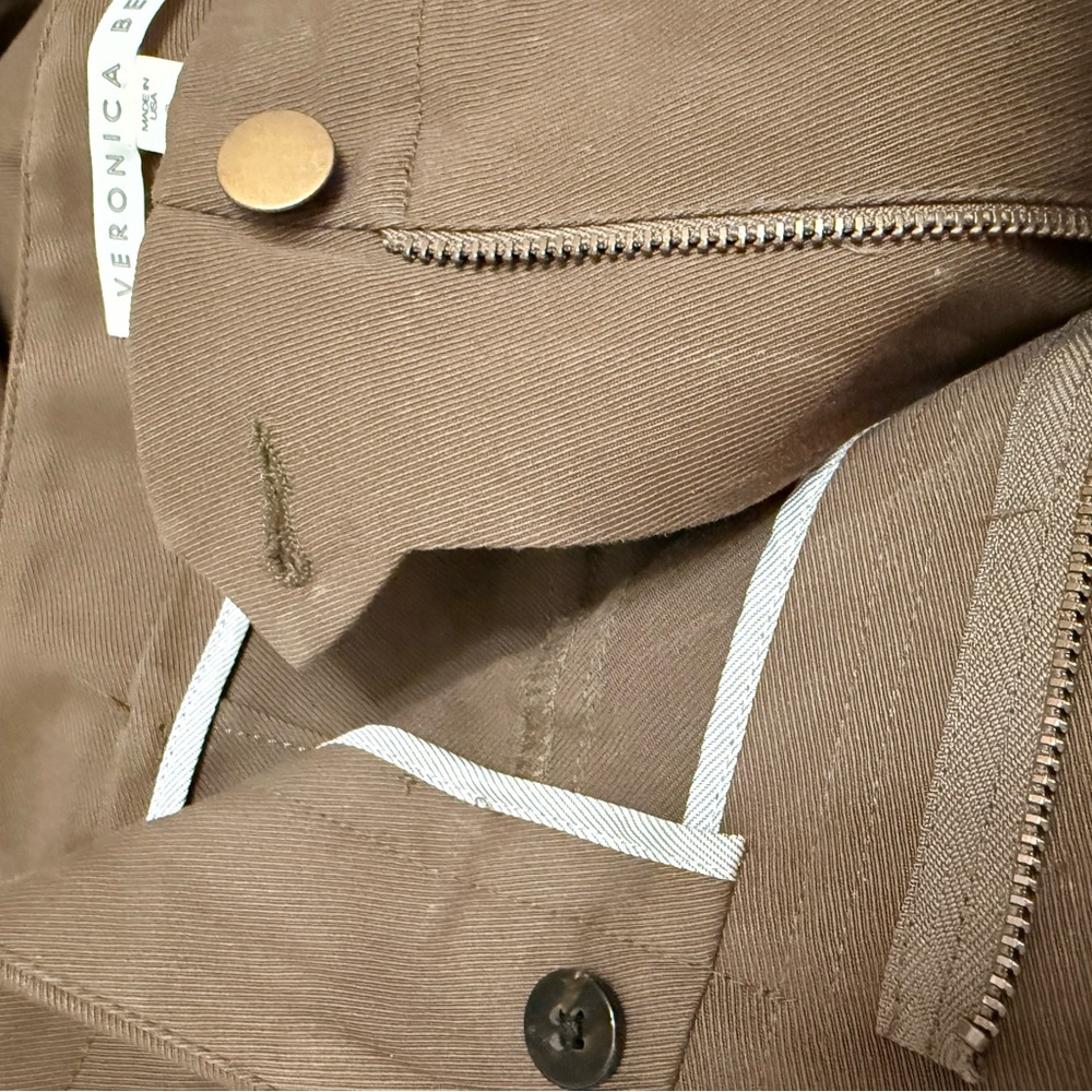 Veronica Beard Olive Cargo Pants - Picture 6 of 8